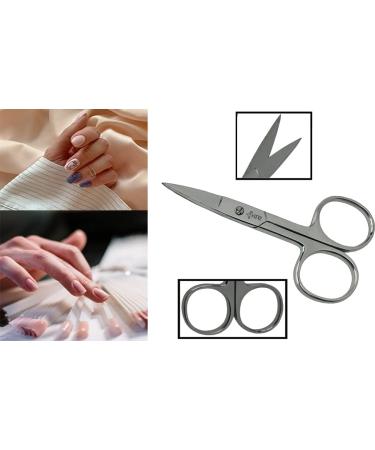 Stainless Steel Nail Scissors for Men and Women - Durable Manicure Scissors for Pedicure and Grooming - Buy Online on GoSupps.com