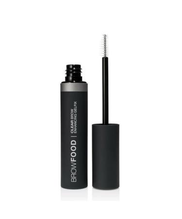LashFood Clear Brow Enhancing GelFix Serum Rejuvenating Eyebrow Booster for Fuller & Thicker Looking Eyebrows Amplifying Conditioning Nano-peptide Complex Define Brows Natural Looking Finish .27oz