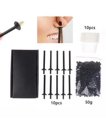 Nose Wax Kit for Men & Women | Painless Hair Removal with 10 Cardboard Cups - Nose & Ear Wax Kit - Buy Online on GoSupps.com