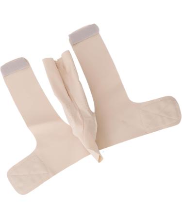 Compression Ankle Brace | V-Shaped Lightweight Foot Sleeve for Walking & Tennis - Comfortable Support (M - Buy Online on GoSupps.com