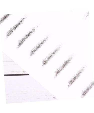 Mikinona Eyebrow Stickers 2 Pairs Makeup Stencil Waterproof Makeup Eyebrow Sticker Brow Tatoo Supplies 6d The Lazy Disposable - Buy Online on GoSupps.com