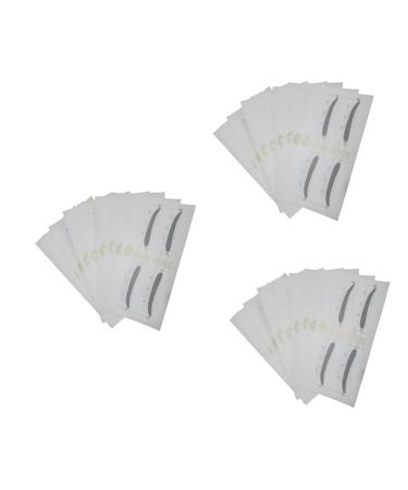 FOMIYES 36 Pcs 48 Eyebrow Card Eyebrow Sticker Stickers Eyebrow Pencil Eyebrow Trimming