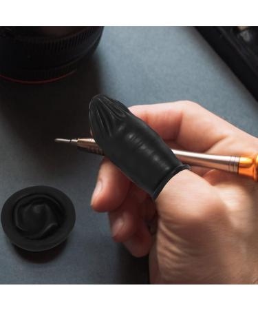 DOITOOL 100pcs Anti-Static Finger Cots - Silicone Finger Protectors for Hot Glue & Daily Use - Small Finger Covers & Rubber Crimping Accessories - Buy Online on GoSupps.com