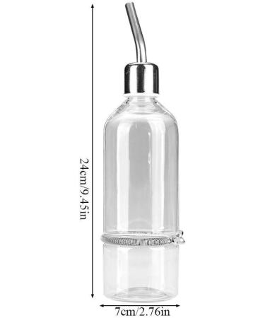 Parrot Water Feeder Stainless Steel Nipple No Drip Hanging Water Dispenser for Small Animals Hamster Rabbit Chinchilla Ferret(L) - Buy Online on GoSupps.com