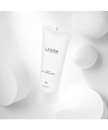 LAGOM Cellup Gel To Water Cleanser - Natural Vegan Daily Face Wash - Gentle Hydrating Herbal Treatment - 220ml - Buy Online on GoSupps.com