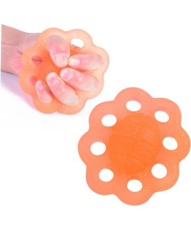 Lurrose 8 Sensory Toys for Children | Handmade Stress Balls & Hand Trainers | Fitness Gymnastics Ball 10x9.5 cm - Orange | International Shipping Available - Buy Online on GoSupps.com