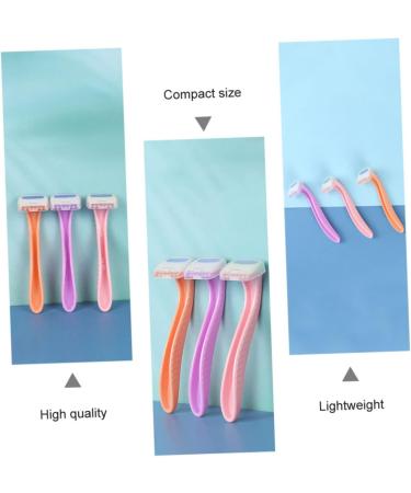 Minkissy 18-Piece Women s Razor Set Arm Bikini & Facial Hair Removal Stainless Steel 3 Pcs (9x2.4cm) for Smooth Skin - Buy Online on GoSupps.com