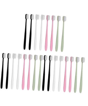 Gatuida 24 STK Physiotherapy Sport shoulder upholstery sensitive toothbrushes sensitive teeth toothbrush maternal toothbrush child clean pregnant woman shoulder pad plastic