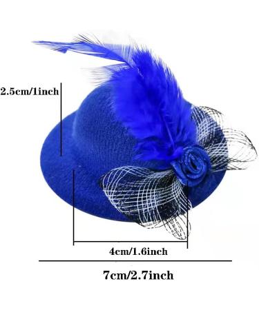 Elastic Chicken Hats for Hens - Set of 6 Funny Accessories for Rooster, Duck, Parrot - Stylish Poultry Costume - Buy Online on GoSupps.com