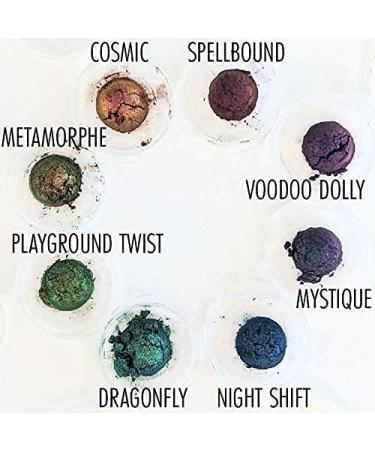 Concrete Minerals MultiChrome Eyeshadow - Intense Color Shifting - 100% Vegan & Cruelty Free - Handmade in USA - 2.4g Loose Mineral Powder (Sample Bundle) - Buy Online on GoSupps.com