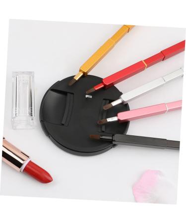 FRCOLOR Makeup Tool Kit Lip Gloss Makeup Brush Tool Cosmetics Lip Brush Lip Brush Applicator Makeup Lip Brush Mini Lipsticks Handy Lip Brush Make up Lip Liner Brush Travel 9.3*1cm Black - Buy Online on GoSupps.com