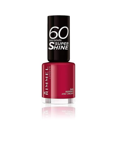Rimmel 60 Seconds N/Polish Berries&Cream ivory Berries&Cream ivory 1 count (Pack of 1)