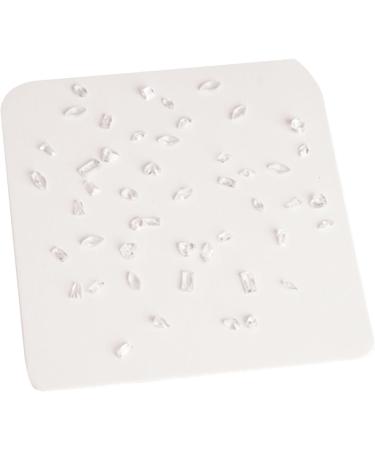 50pcs 3D Nail Pointed Bottom Glass Rhinestones Nails Art For Projects And Clothing Embellishments Nail Embellishments Translucent powder - Buy Online on GoSupps.com