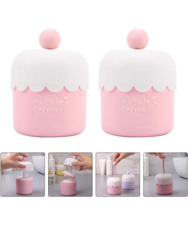 6pcs Makeup Cups Soap Whip Bubbling Foaming Tool Facial Making Using Device Maker Foamer Bottles Bathroom Foam Former Bubble Manual Dispenser Travel Pink Cup Empty Chic - Buy Online on GoSupps.com