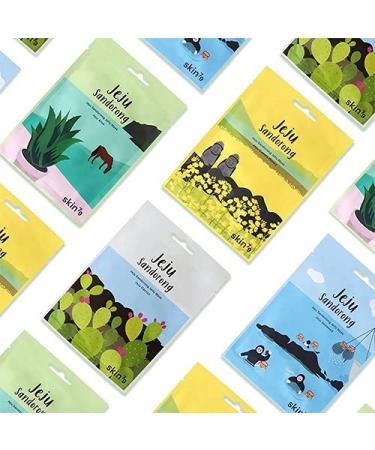 SKIN79 Jeju Seaweed Gel Sheet Mask - Rejuvenating Jelly Mask for All Skin Types | 33 ml - Buy Online on GoSupps.com
