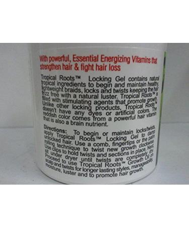 Bronner Brothers Tropical Roots Firm Locking Gel 6 Fl Oz - Strong Hold for Perfect Locks - Buy Online on GoSupps.com
