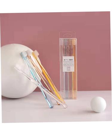 Minkissy 16 Pcs Soft Bristle Toothbrush Set for Adults & Kids - Travel-Friendly Bamboo & Coal Toothbrushes - Extra Soft Bristles for Gentle Care - Buy Online on GoSupps.com