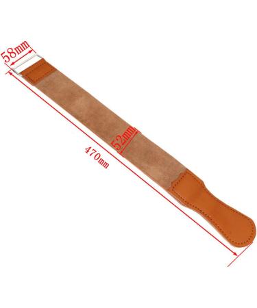 Cowhide Leather Strop | Premium Straight Razor Sharpener for Precision Edge Control - Buy Online on GoSupps.com