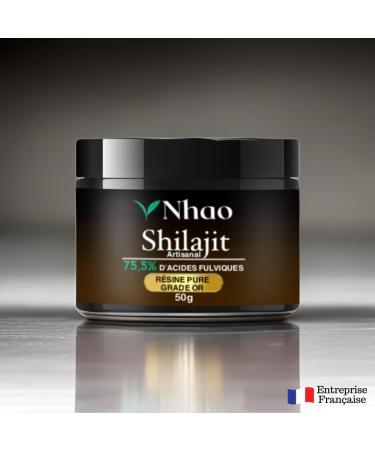 Shilajit D EXCEPTION Nha 50g R SINE ARTISANALE GRADE OR FILTRATION 40 JOURS HAUTE CONCENTRATION EN ACIDE FULVIQUE (+75%) TEST PAR DEUX LABORATOIRES Origine HIMALAYA PUR - Buy Online on GoSupps.com