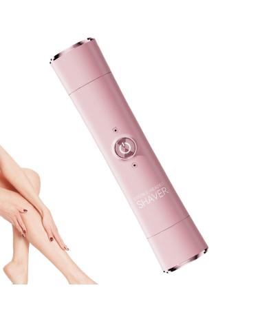 Electric Shaver for Women Hair Clipper For Women Bikini Line With Two HeadsMultifunctional Ergonomic Design for Face and Body Pink