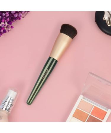 Jesslab Foundation Brush - Wooden Handle Profi Makeup Brush for Smooth Liquid & Cream Foundation | Synthetic Bristles - Buy Online on GoSupps.com