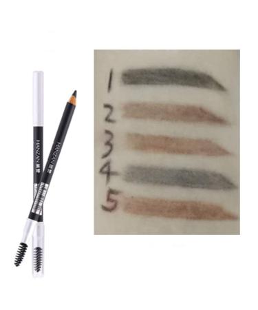 HANZAN Waterproof Eye Brow Eyeliner Eyebrow Pen Pencil Makeup Cedar Wood Cosmetic Tool (EB03 LIGHT COFFEE)