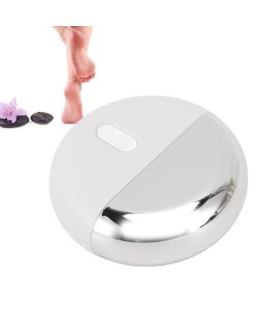 Electric Foot File USB Rechargeable Portable Watertight USB Foot File Pedicure Tool Callus Removal Tool with 3 Roller Type Exfoliation for Home Outdoors (#3)