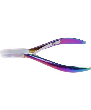 PSGS 1PCS Nail Art Dead Skin Remover Clipper Scissor Manicure Pedicure Tool Stainless Steel Plating Rainbow Cuticle Nipper Cutter (Color : Style 2) Multi-color - Buy Online on GoSupps.com