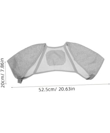 CORHAD Shoulder Protector Shoulder Compress Protector Shoulder Wrap Protector Sports Protector Grey Spandex - Buy Online on GoSupps.com