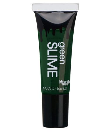 Green Slime with Applicator - 0.34oz Fake Blood for Halloween & SFX Makeup - Vampire Zombie Theatre Special Effects - Buy Online on GoSupps.com