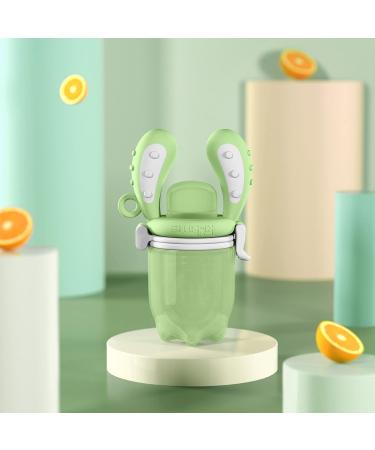 Silicone Baby Food Feeder Teething Pacifier for Fresh Fruit | Green | Baby & Toddler - Buy Online on GoSupps.com