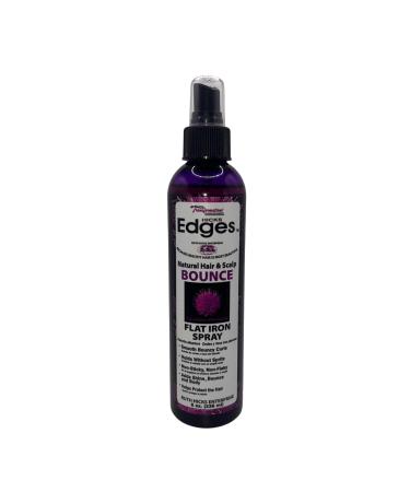 Hicks Edges Natural Hair and Scalp Bounce Flat Iron Spray Smooth Bouncy Curls Holds without Spritz with Heat Protection Non-Sticky and Non Flaky Adds Shine and Bounce Help protect Hair