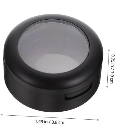 Housoutil Mini Eyeshadow Palette Organizer 8piece Cosmetics Storage Drawer For Eyeshadow Supplies 4x38cm black - Buy Online on GoSupps.com