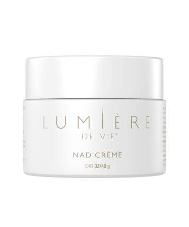 LUMI RE DE VIE NAD Cr me Face Cream with 5% Myristyl Nicotinate, Supports Healthy NAD Levels, Smooths the Look of Fine Lines, Helps Improve Elasticity & Hydration, 40g