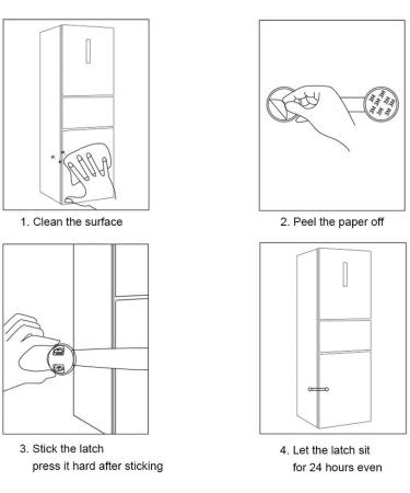 Vicloon Child Safety Cupboard Locks - 6 Pcs Baby Proof Latches with 3M Adhesive - No Screws Child Locks for Cabinets, Kitchen, Drawer, Closet - Green - Buy Online on GoSupps.com
