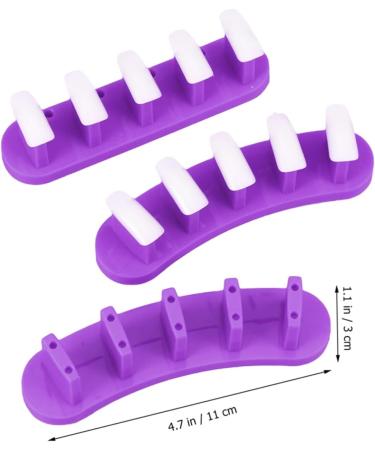 DOITOOL 9 Sets Manicure Practice Display Stand Nail Art Tip Stand Nail Display Holders Tip Stand for Nails Nail Art Display Stand Nails Tools False Nail Tips Holder Lotus Seat Nail Piece - Buy Online on GoSupps.com