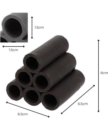 Garpet Aquarieendeko Pyramid 6er Shrimp Tube - Aquarium Decoration for Shrimp Cancer Cave & Catfish - Buy Online on GoSupps.com