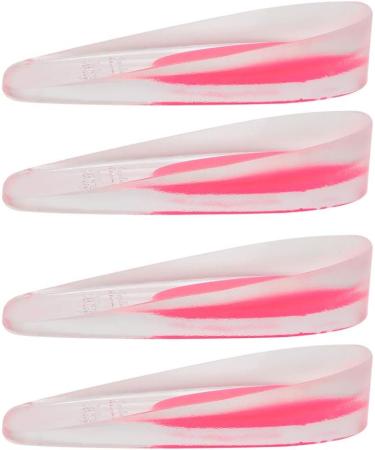 Restokki Silicone Heel Cushion - Foot Pain Relief Massage Insoles | 2 Pairs Universal Soft Shoe Pads for Comfort - Buy Online on GoSupps.com