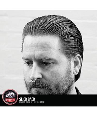 Uppercut Deluxe Pomade for Men - High Shine & Strong Hold | Water-Based 100g - Classic Styling Product - Buy Online on GoSupps.com