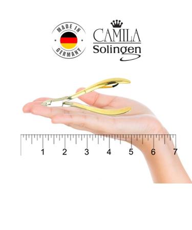 Camila Solingen CS08 Professional Nail Cuticle Trimmer from Germany - Stainless Steel, Anti-Corrosive, 5mm Blade for Manicure and Pedicure - Buy Online on GoSupps.com