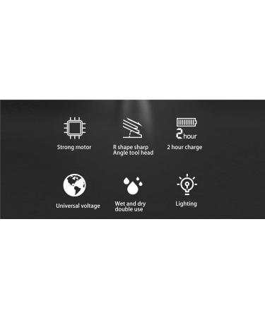 Rechargeable Body Hair Clipper for Men | Ergonomic Trimmer & Nose Hair Removal | International Shipping Available - Buy Online on GoSupps.com