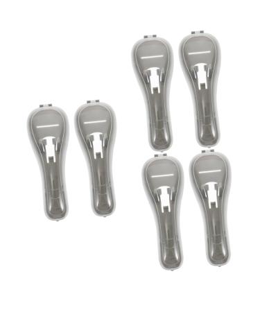 Beaupretty 6 Stk Razor Storage Box Beautable Razor Pocket Organizer For Reiser Sasier Anti-Rost-Blade Protection Travel Razor Fall Electrician Razor Razor Case Travel