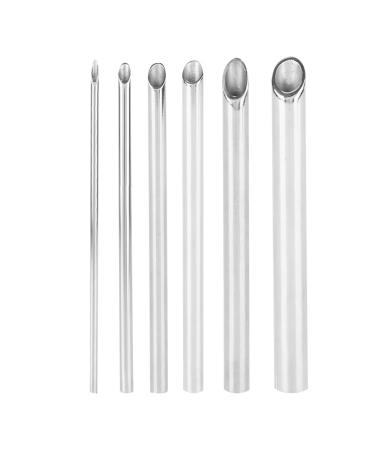 Stainless Steel Piercing Receiver Needle Receiving Tube (5mm) - Body Jewelry Tool - Buy Online on GoSupps.com