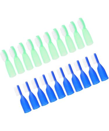 100 PC Portable Mini Toothbrush Set - Soft Finger Toothbrushes for Travel & Cleaning - Variety of Colors - Ideal for Prisons & Everyday Use - Buy Online on GoSupps.com