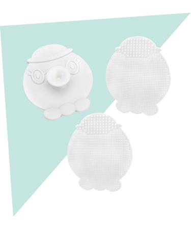 minkissy Brush Face Cleansing Brush Facial Brush Skin Friendly Silicone Brush Silicone White 7x6.2cm - Buy Online on GoSupps.com