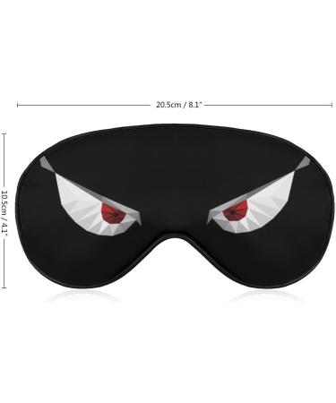 Shop Stylish Sleep Mask for Men & Women - Monster Evil Eyes Soft Eye Mask with Adjustable Strap for Comfortable Night Sleep - Buy Online on GoSupps.com