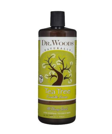 Dr. Woods Naturals Castile Liquid Soap Tea Tree 32 Fluid Ounce