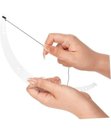 BIUDECO 1 Set Measure Bow-Shaped Auxiliary Acrylic Design Shaper Ruler Shape Shaping Tool Bow Level - Buy Online on GoSupps.com