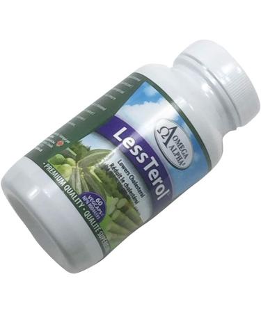 Omega Alpha Lessterol 60 Vcapsules - Buy Online on GoSupps.com