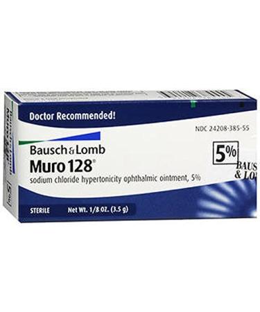 Muro 128 5 Percent Sterile Opthalmic Ointment .12 oz (3.5 g)